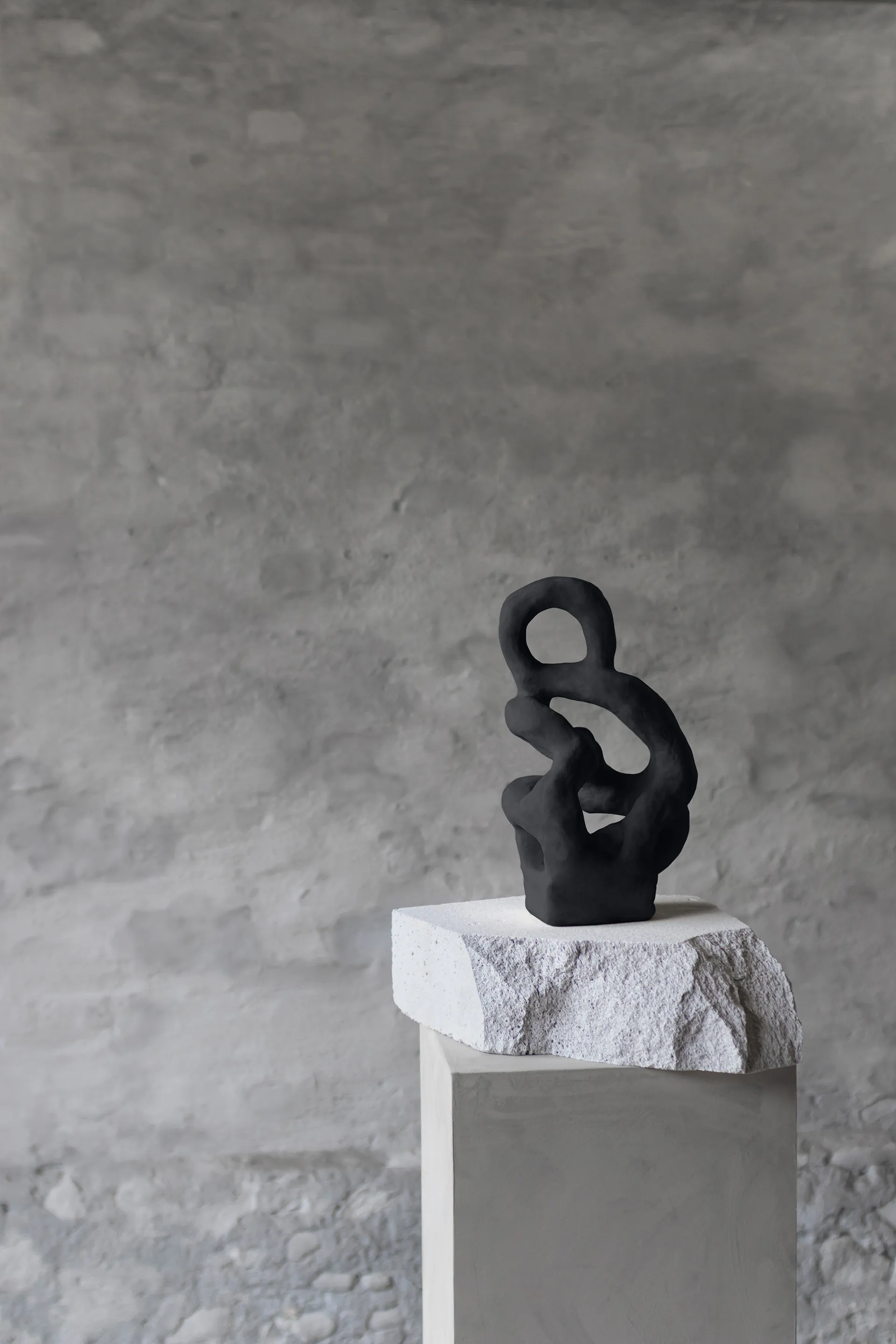 Escultura Art Piece, Preto Mette Ditmer