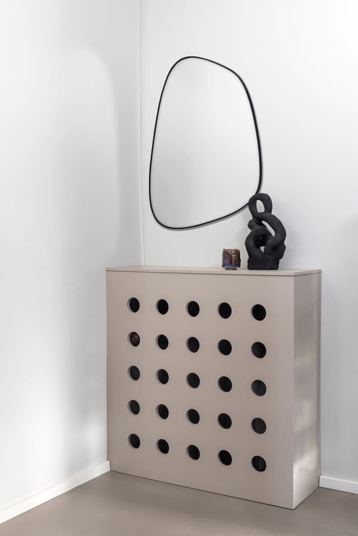 Figura espelho pequeno, Preto Mette Ditmer