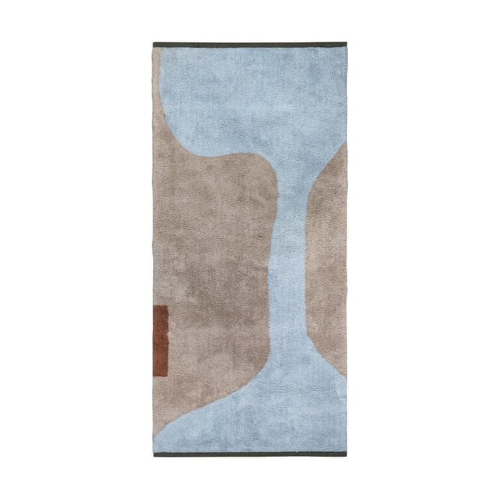 Figura tapete - Azul claro, 50x80 cm - Mette Ditmer