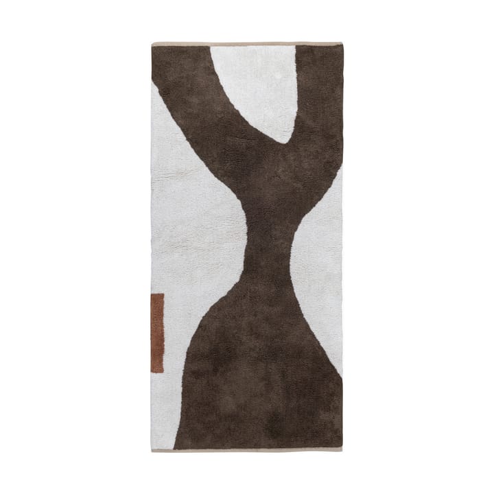 Figura tapete - Castanho, 50x80 cm - Mette Ditmer