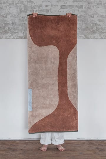 Figura tapete - Tijolo, 70x150 cm - Mette Ditmer