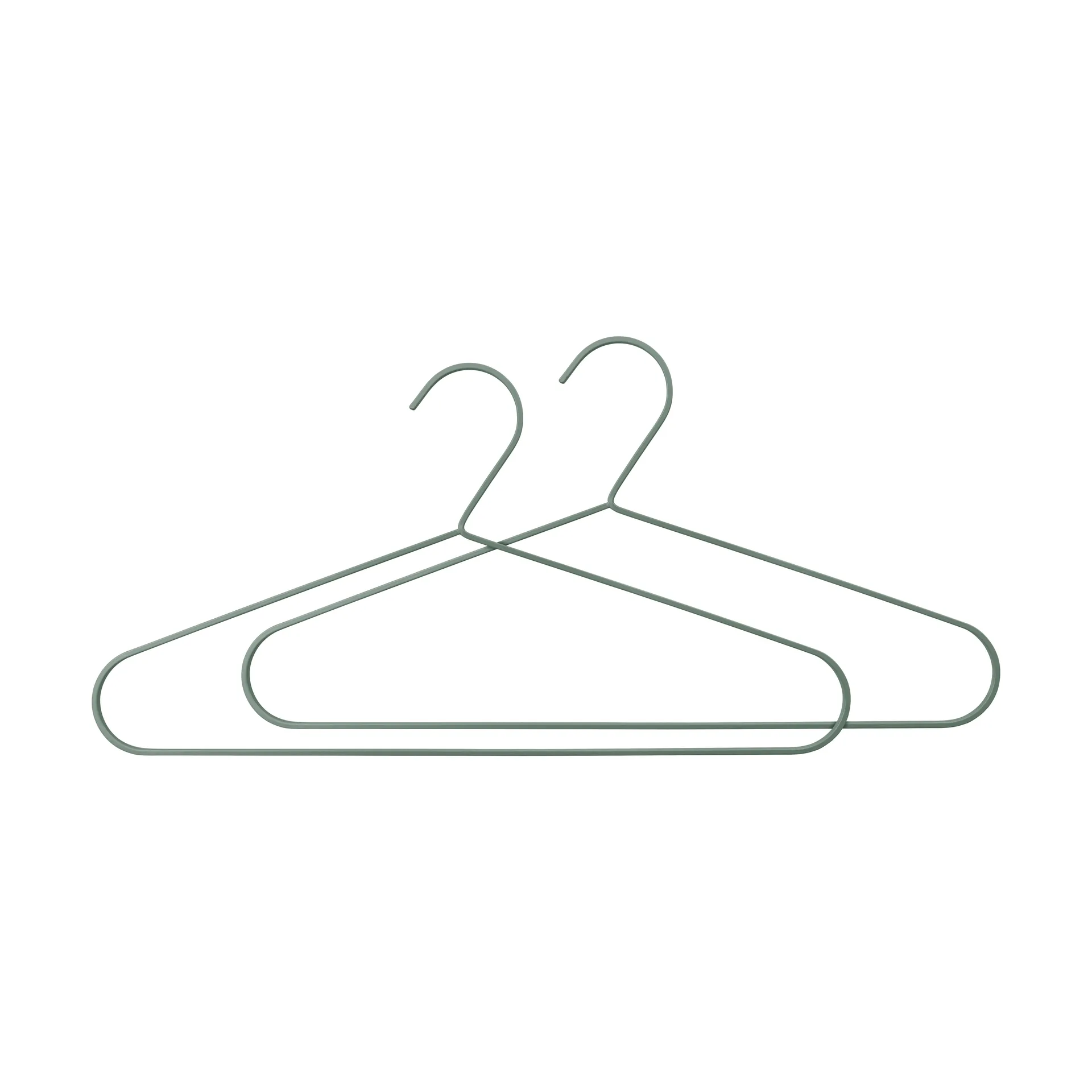 Hang-it cabide 2 unidades, Verde terroso Mette Ditmer