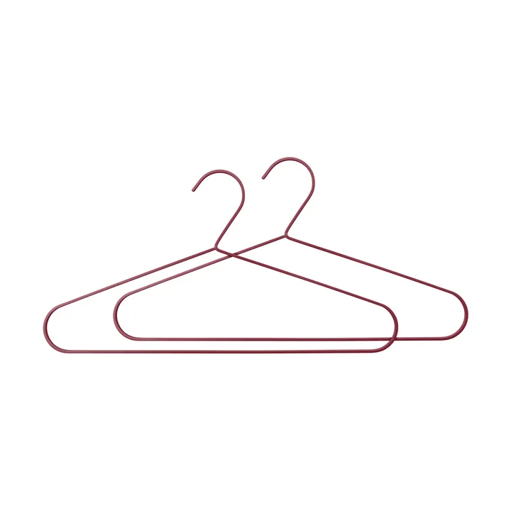 Hang-it cabide 2 unidades - Vermelho - Mette Ditmer