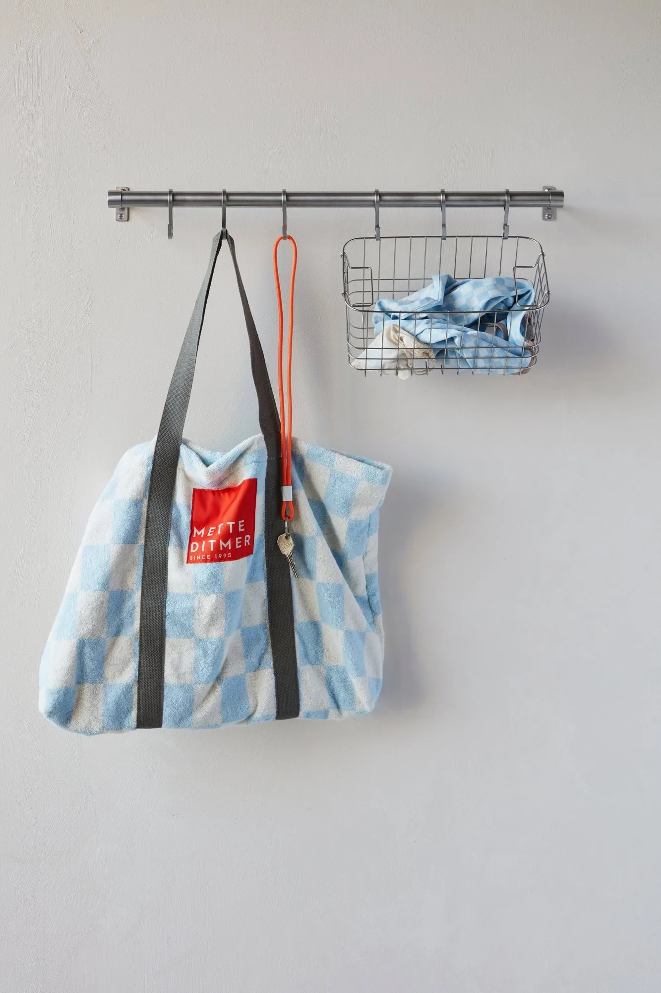 Hang-it cabideiro, Prateado, 11x70x5,5 cm Mette Ditmer