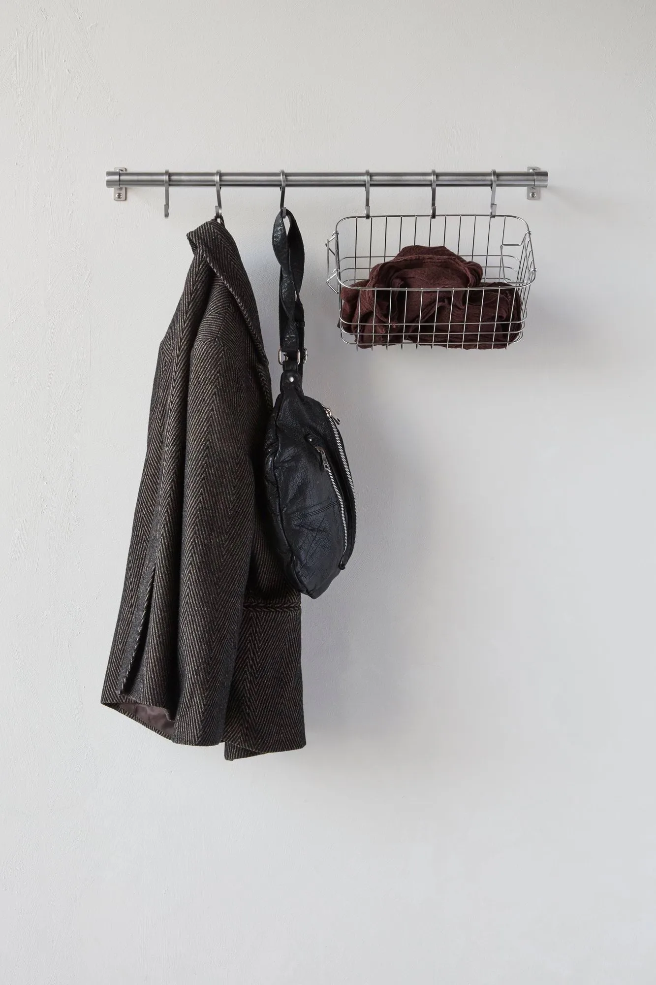 Hang-it cabideiro, Prateado, 11x70x5,5 cm Mette Ditmer