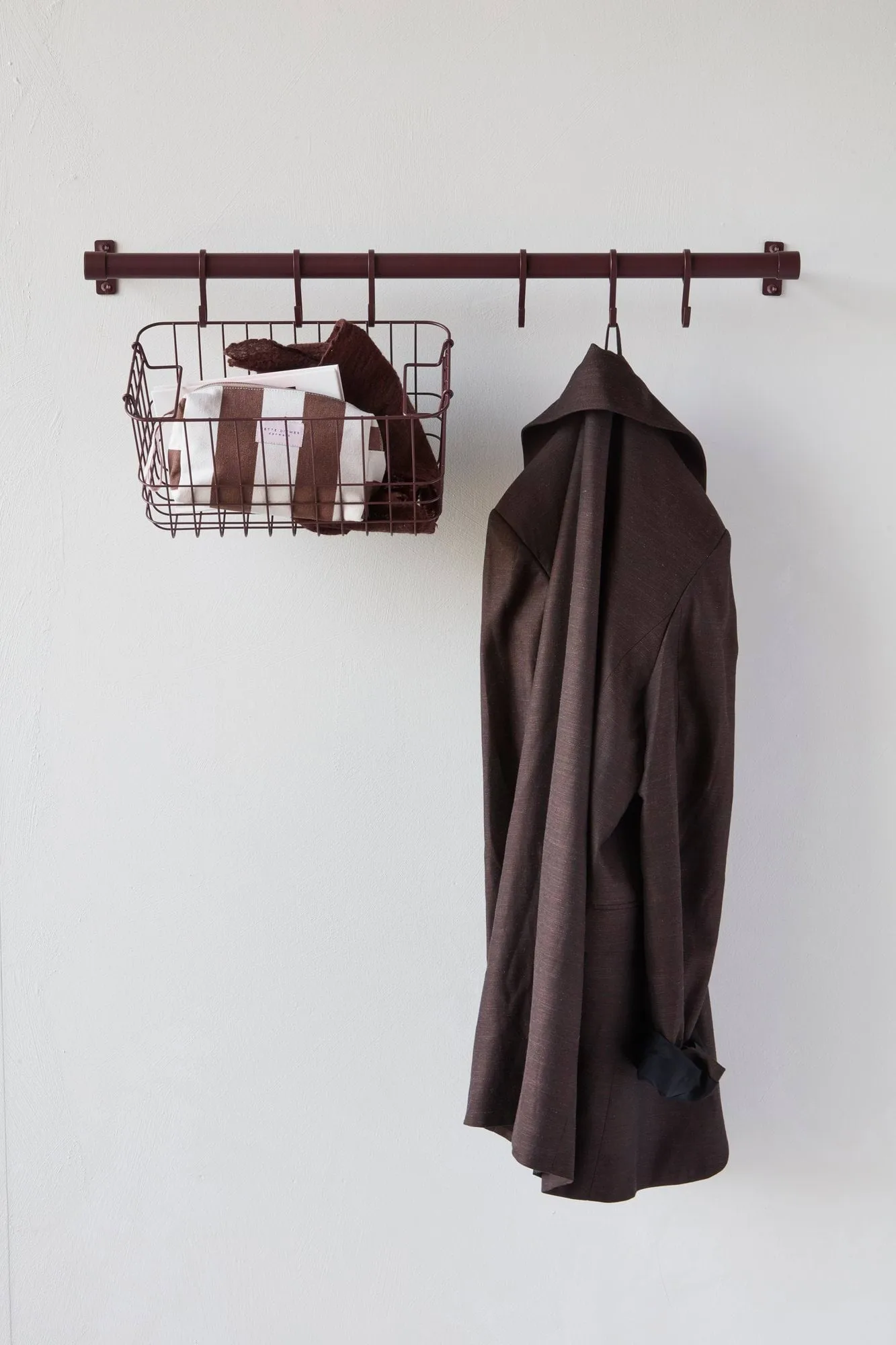 Hang-it cabideiro, Vermelho, 11x70x5,5 cm Mette Ditmer