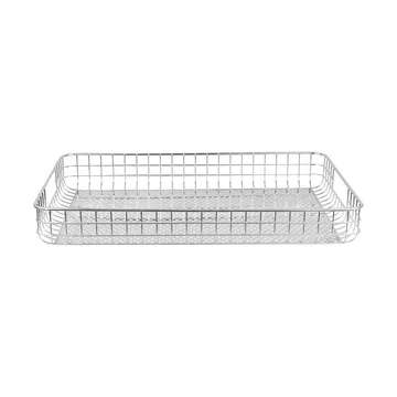Lift tabuleiro de servir 33,5x45,5 cm - Cromado - Mette Ditmer
