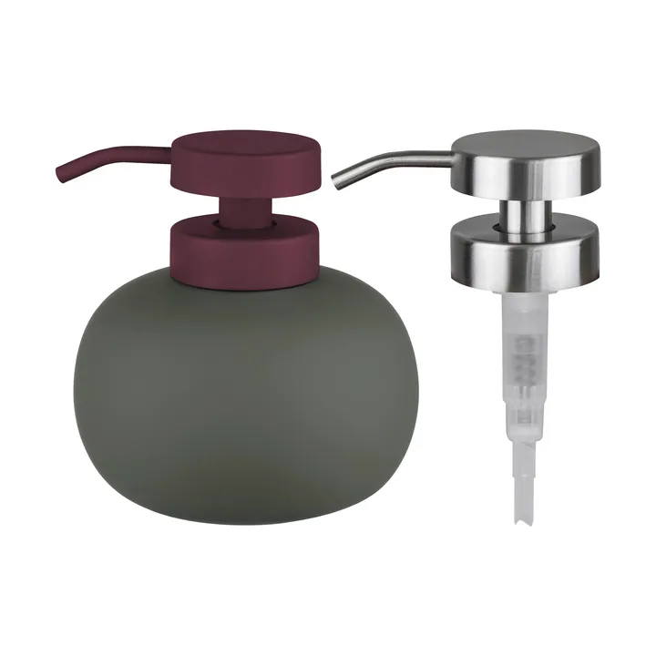 Lotus play bomba de sabão baixa, incluindo 2 bicos de pulverização - Oliva escuro - Mette Ditmer