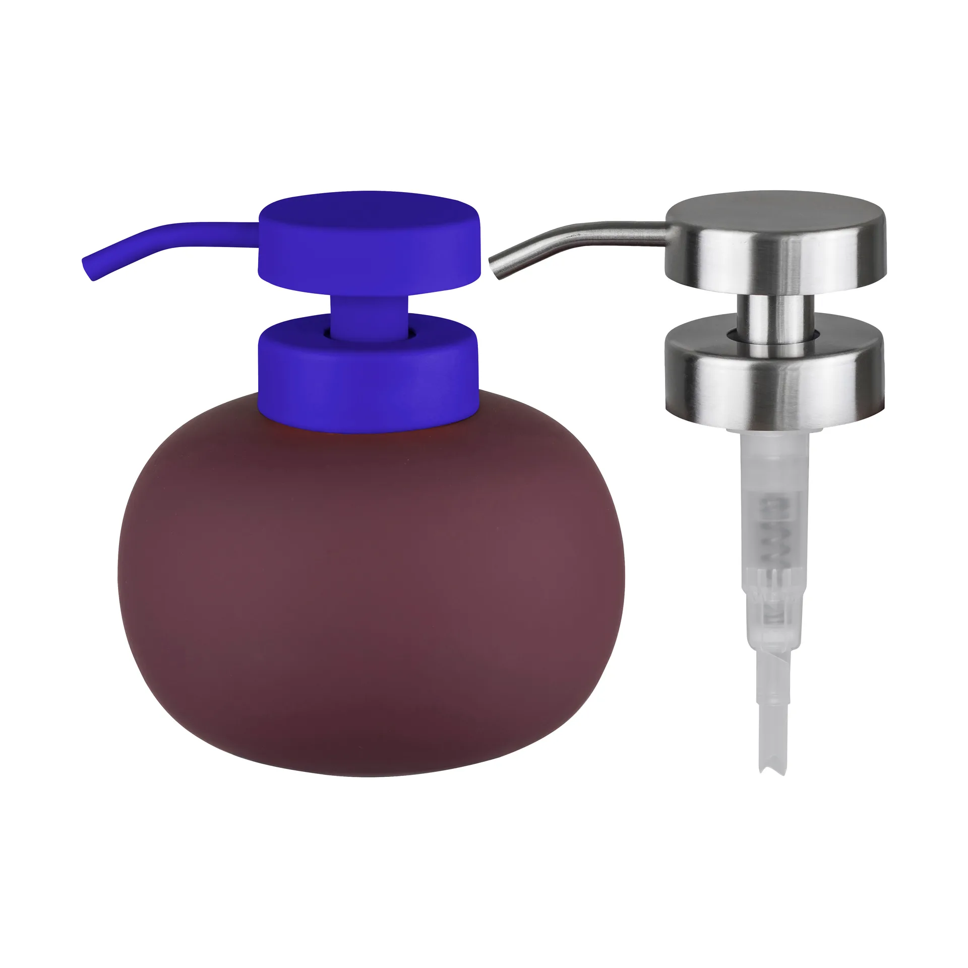 Lotus play bomba de sabão baixa, incluindo 2 bicos de pulverização, Vinho Mette Ditmer