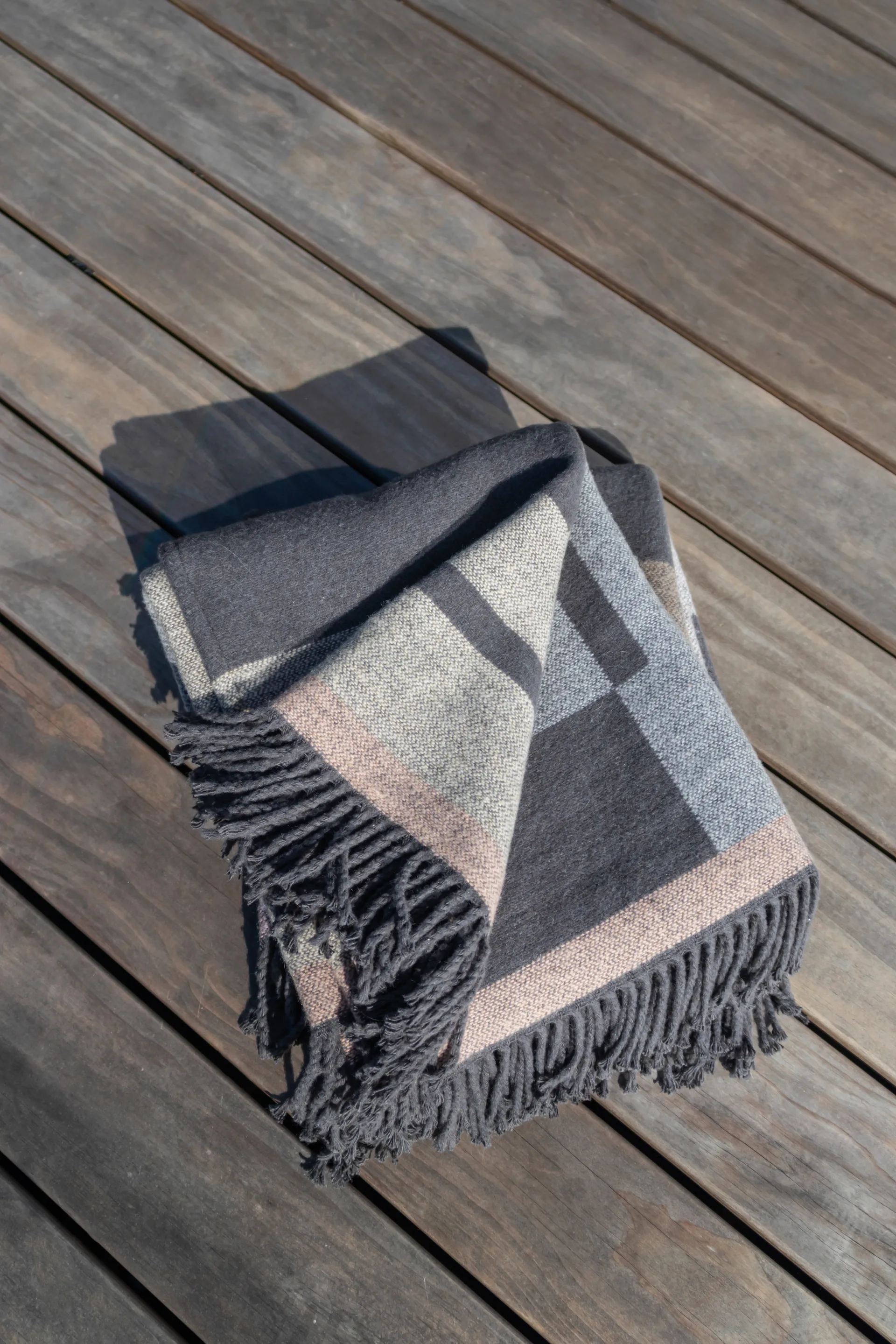 Manta Bauhaus 127x170 cm, Areia Mette Ditmer