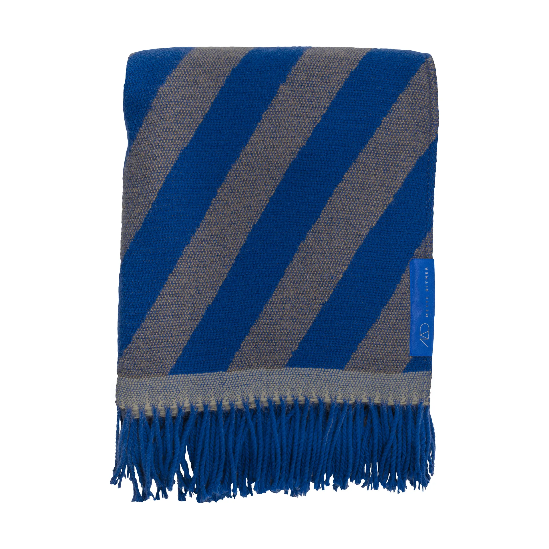 Manta Retro 125x170 cm, Cobalt Mette Ditmer