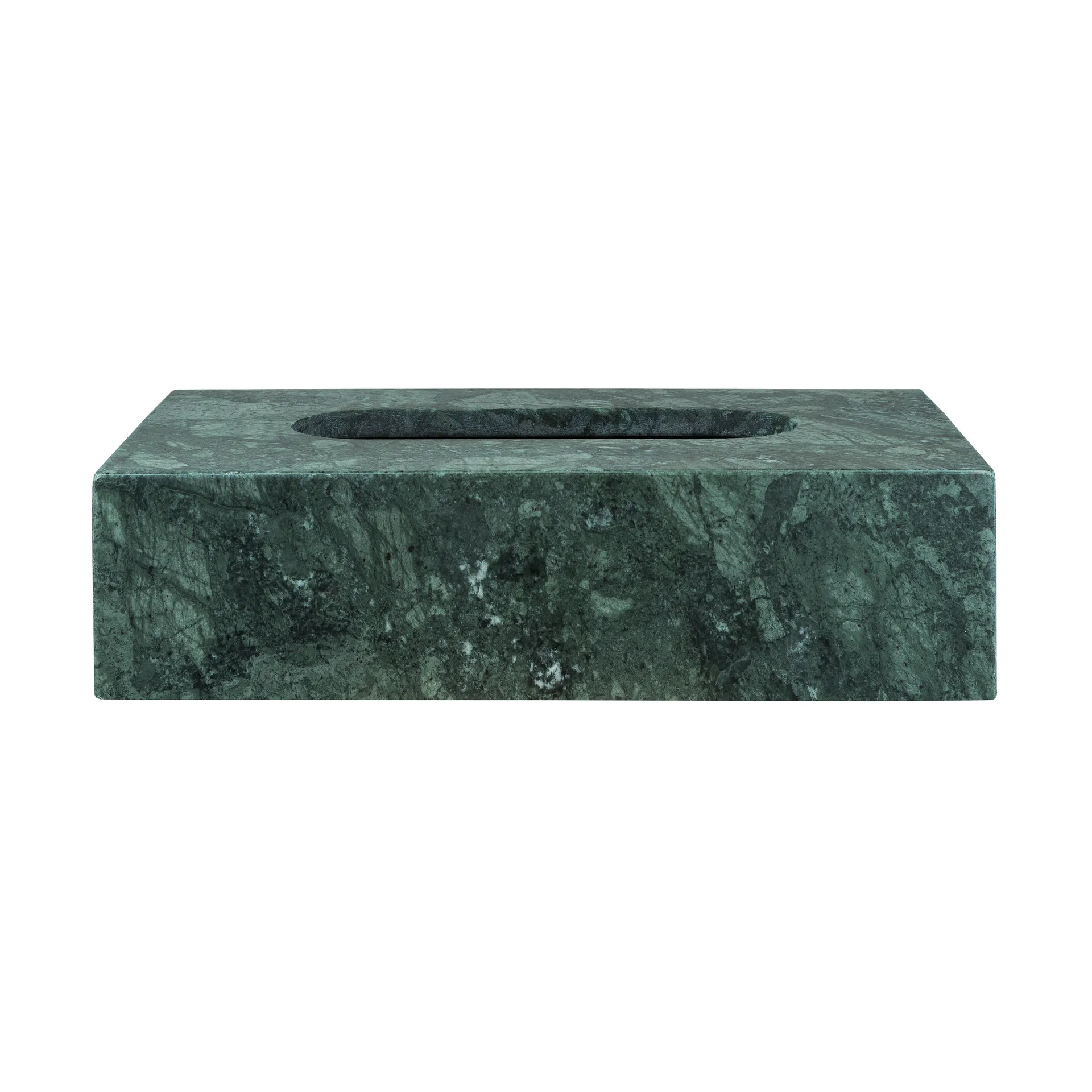 Marble caixa de lenços de papel 14x25,5 cm, Floresta escura Mette Ditmer