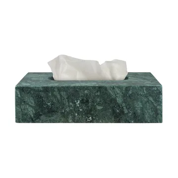 Marble caixa de lenços de papel 14x25,5 cm - Floresta escura - Mette Ditmer