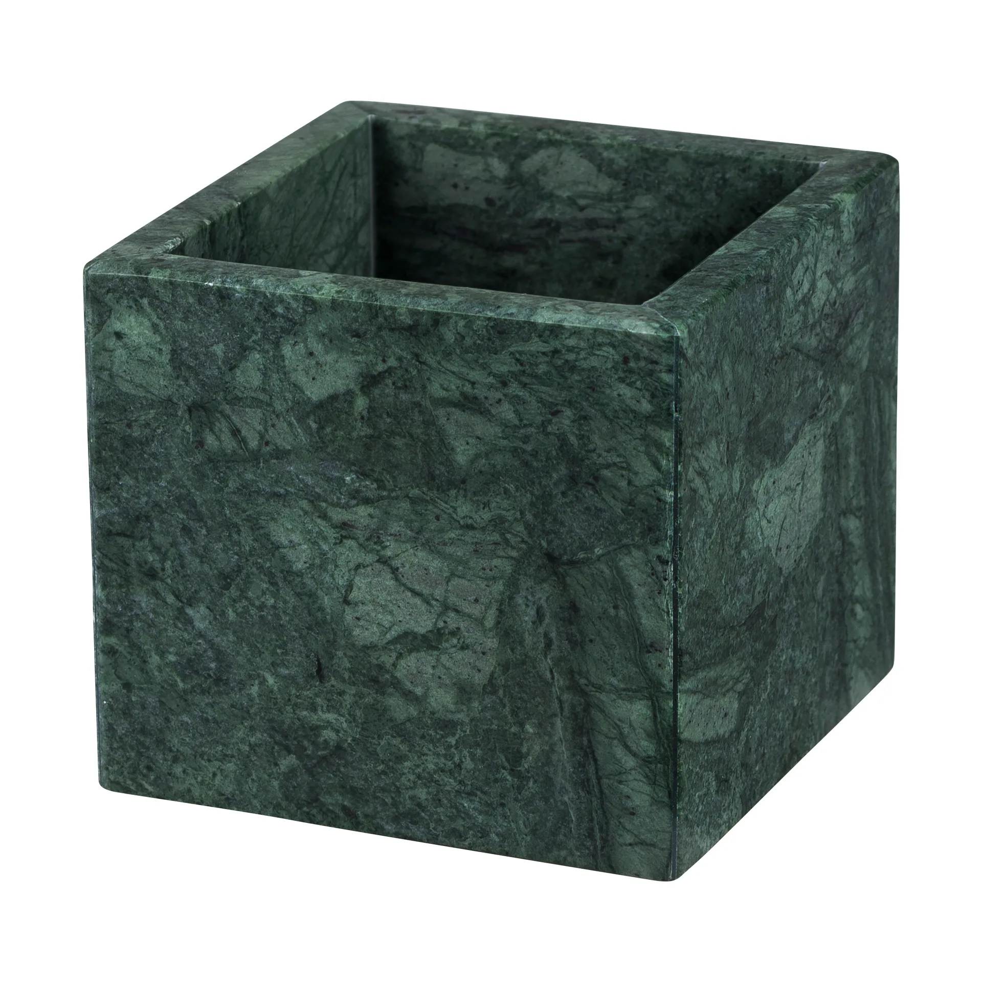 Marble cubo 10x10 cm, Verde floresta Mette Ditmer