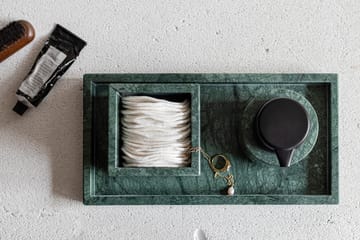 Marble cubo 10x10 cm - Verde floresta - Mette Ditmer