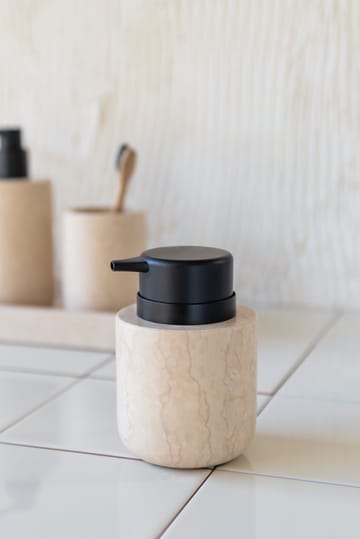Marble doseador de sabonete 12,5 cm - Areia - Mette Ditmer