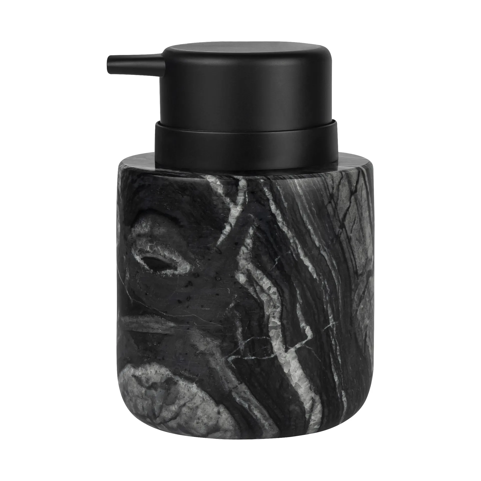 Marble doseador de sabonete 12,5 cm, preto-cinzento Mette Ditmer