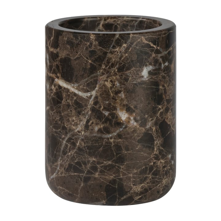 Marble suporte para escova de dentes 10 cm - Castanho - Mette Ditmer