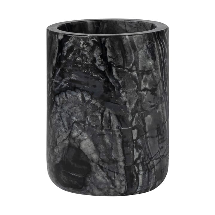 Marble suporte para escova de dentes 10 cm - preto-cinzento - Mette Ditmer
