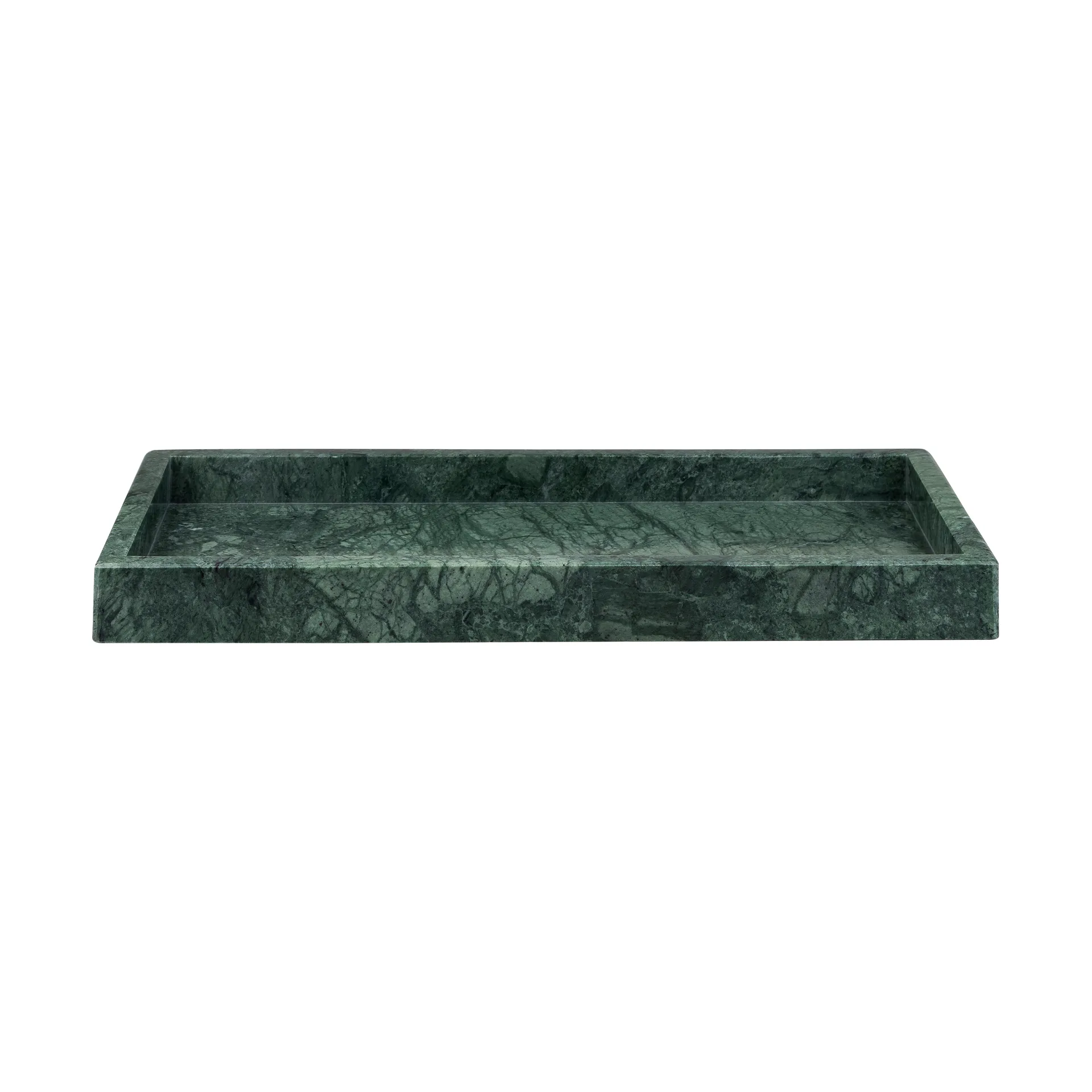 Marble tabuleiro decorativo 16x31 cm, Verde floresta Mette Ditmer