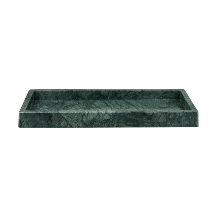 Marble tabuleiro decorativo 16x31 cm - Verde floresta - Mette Ditmer