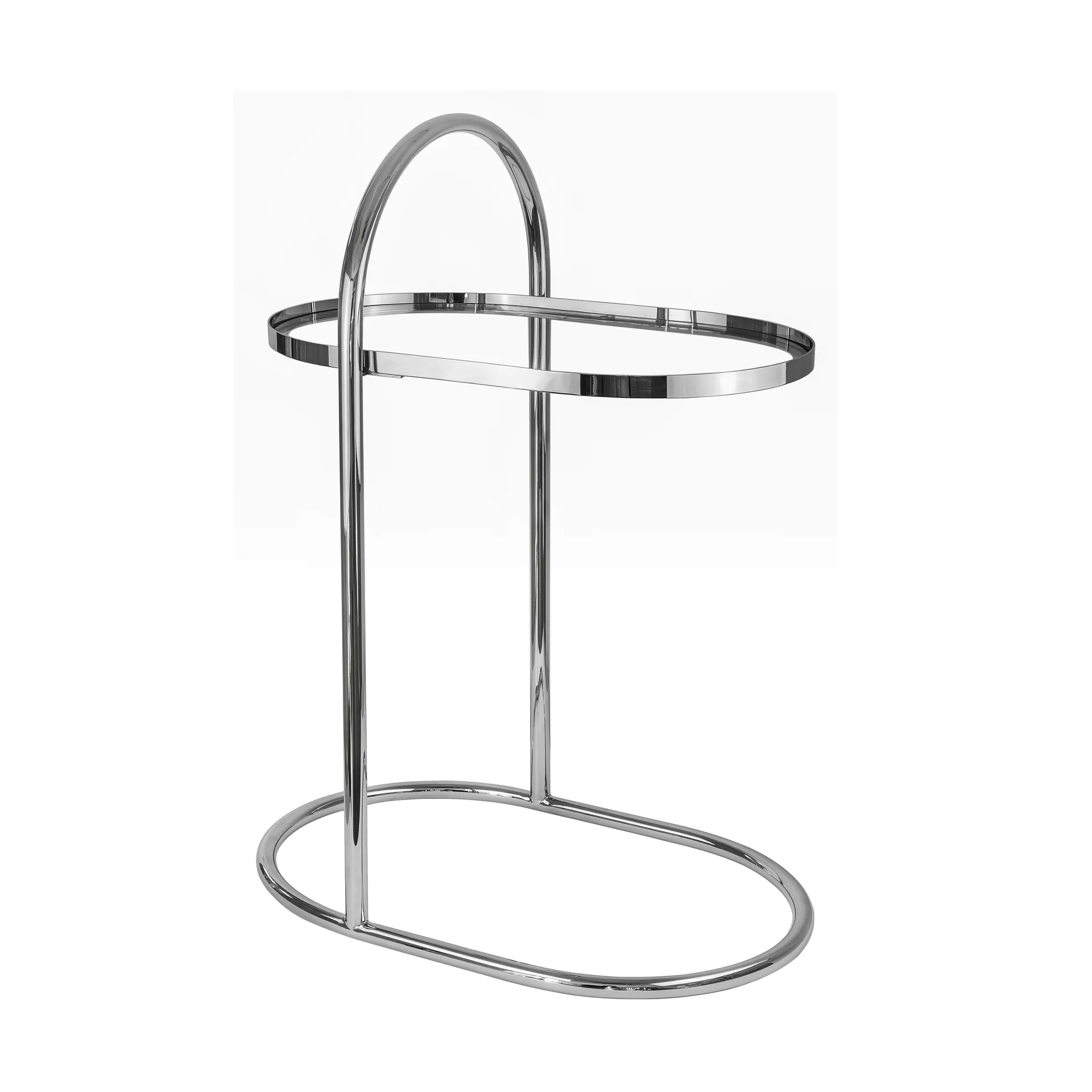 Mesa lateral Moves, Cromo, 34,5x51x76,5 cm Mette Ditmer