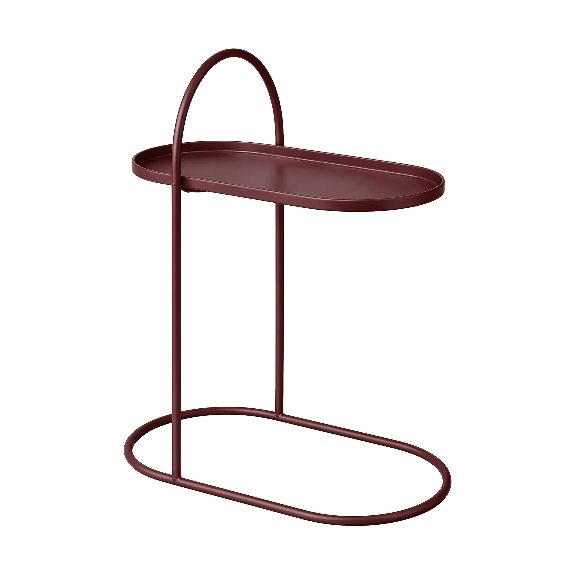 Mesa lateral Moves, Vermelho, 34,5x51x75,5 cm Mette Ditmer
