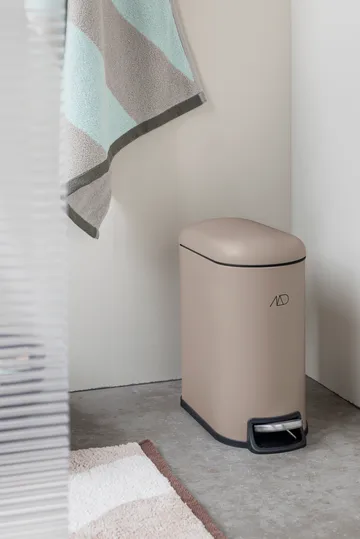 Mini-Walther caixote do lixo com pedal 5 L - Areia - Mette Ditmer