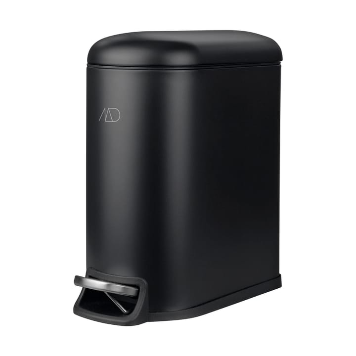 Mini-Walther lixeira com pedal 5 L - Preto - Mette Ditmer