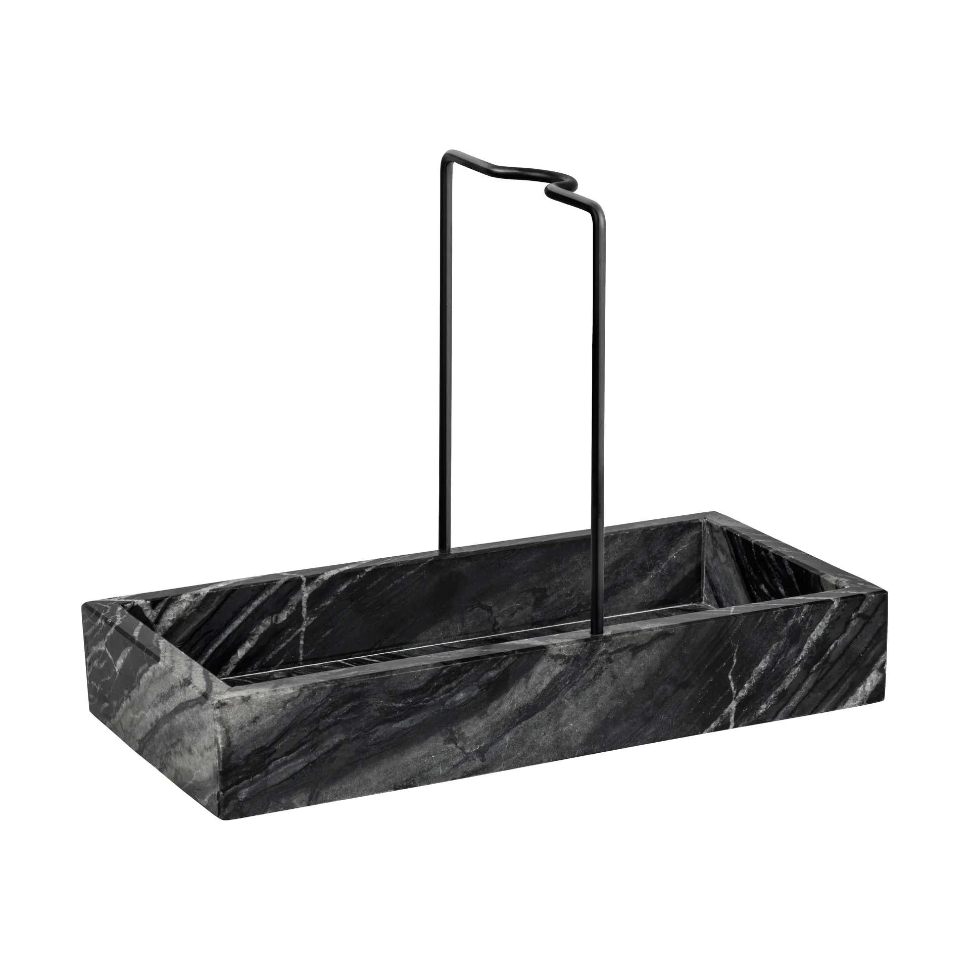 Organizador de pia Marble 12x23,5 cm, Black-grey Mette Ditmer