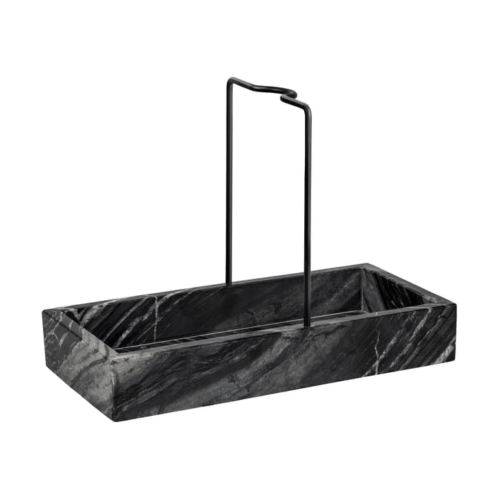 Organizador de pia Marble 12x23,5 cm - Black-grey - Mette Ditmer