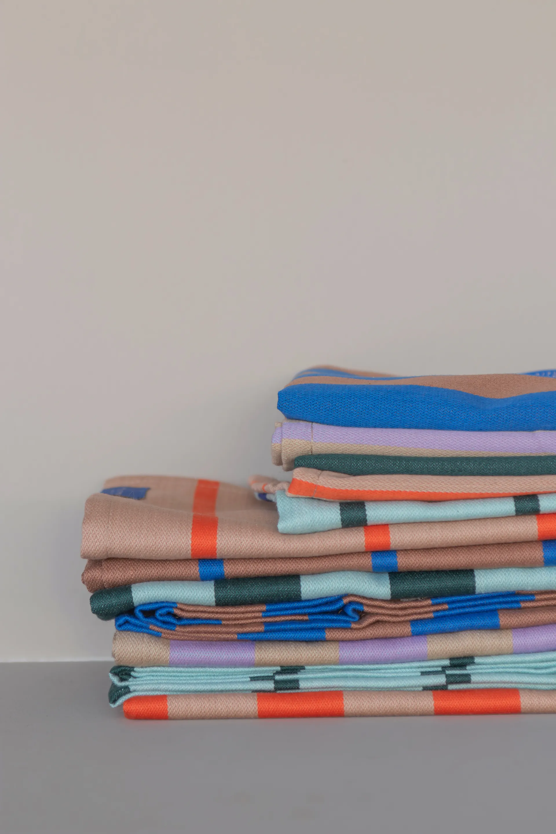 Pano de louça Stripes 33x33 cm 2 un., Latte Mette Ditmer