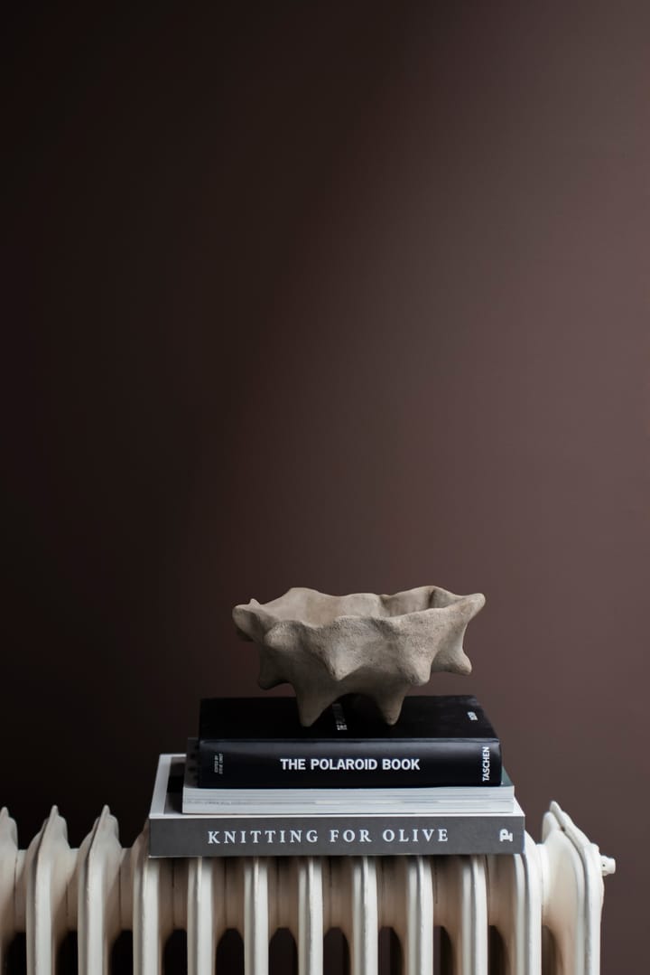 Peça de arte Art castanha Ø20 cm, Areia Mette Ditmer
