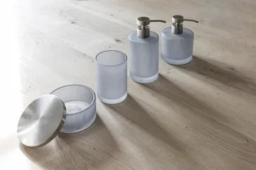 Pote com tampa Modest Ø10,5 cm - Azul pomba - Mette Ditmer