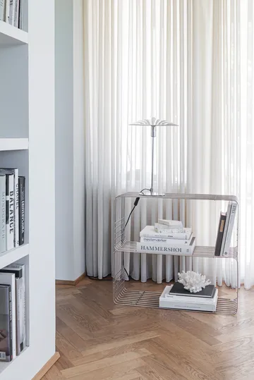 Prateleira Wire - Cromado, 31x70x26 cm - Mette Ditmer