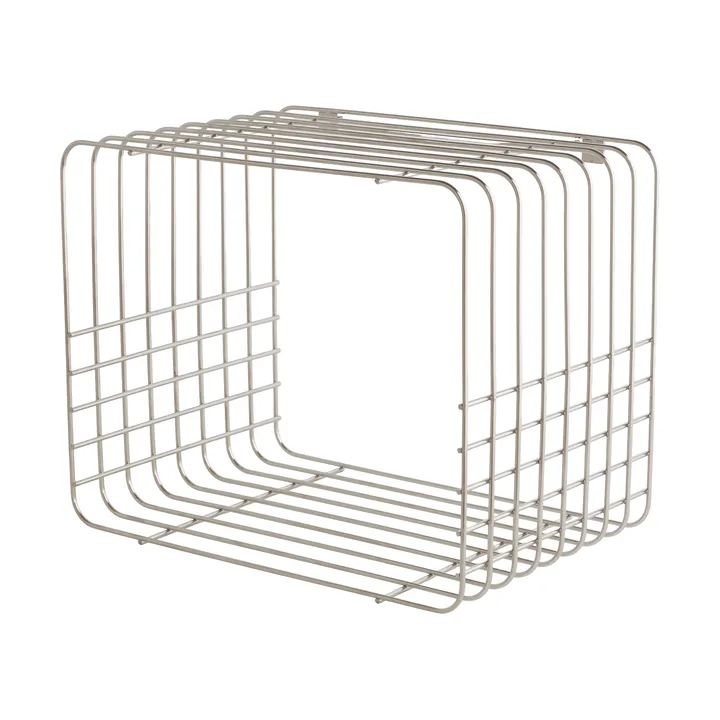 Prateleira Wire - Short, cromado, 26x38x30,5 cm - Mette Ditmer
