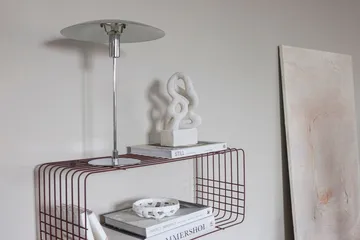 Prateleira Wire - Vinho, 31x70x26 cm - Mette Ditmer