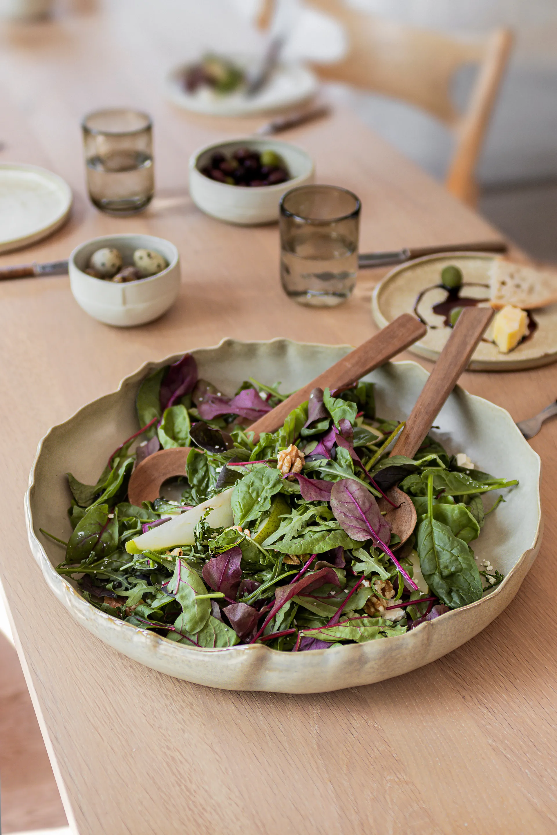 Prato de servir By Hand Ø37 cm, Palha Mette Ditmer