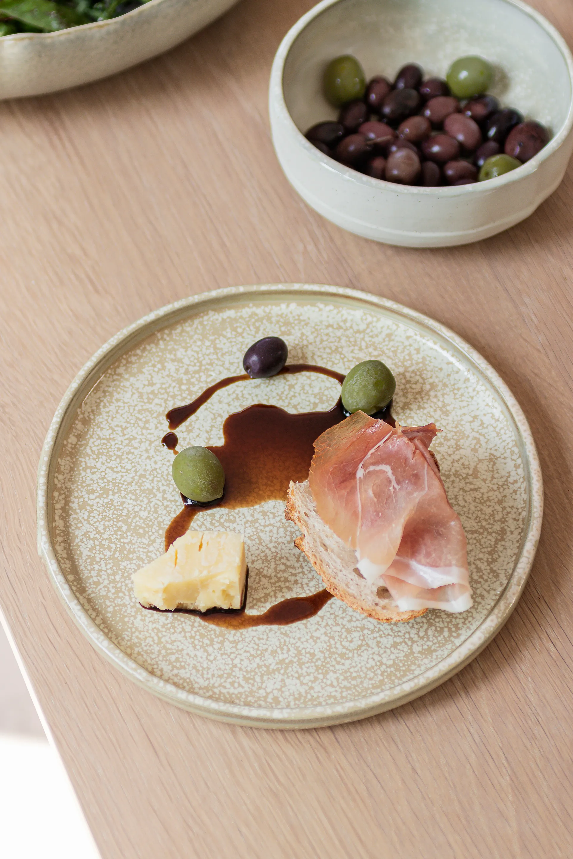 Prato Sand Grain Ø20 cm 2-unidades, Palha Mette Ditmer