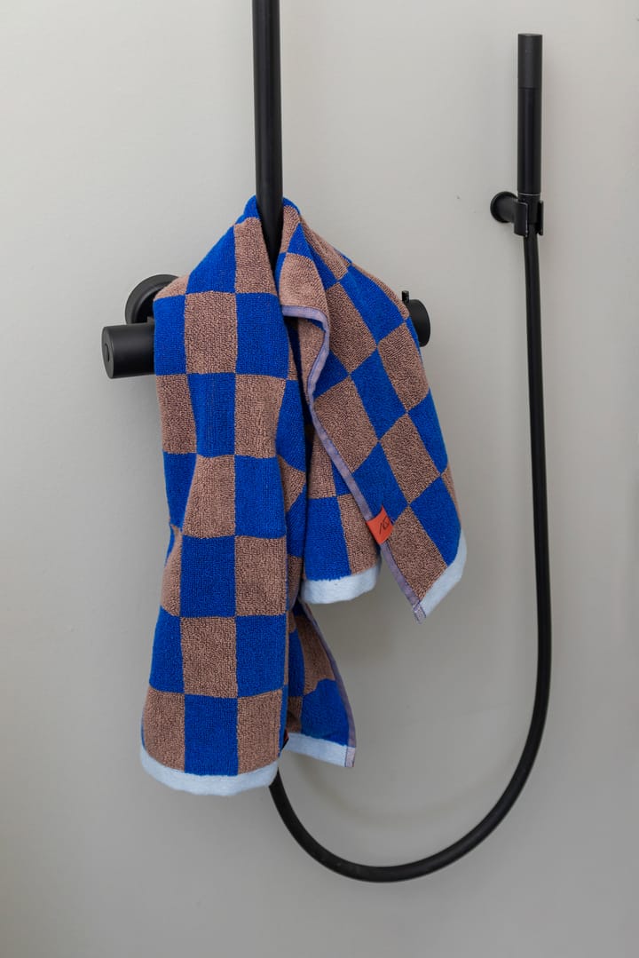 Retro toalha 50x90 cm, Cobalt Mette Ditmer