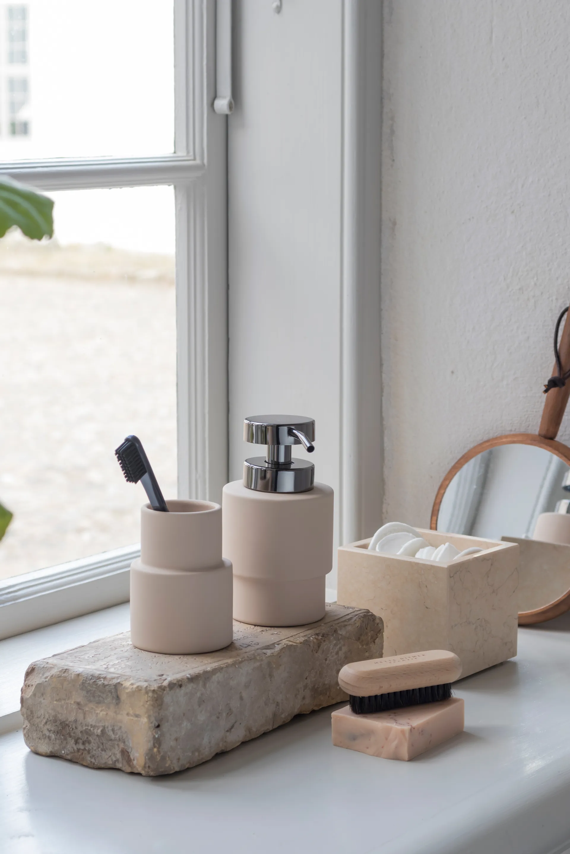 Shades Porta-escova de dentes 9,5 cm, Linho Mette Ditmer