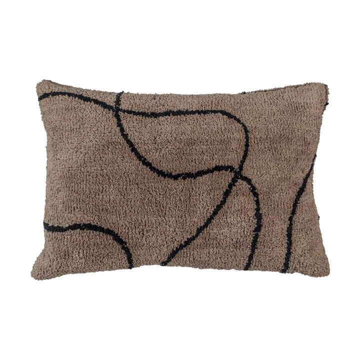 Shadow tuftat capa de almofada 40x60 cm - Castanho - Mette Ditmer