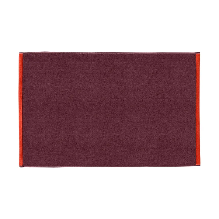 Soft tapete de banho 50x80 cm - Red-Grey (vermelho-cinzento) - Mette Ditmer