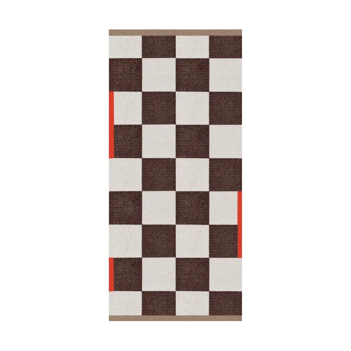 Square all-round tapete grande - Castanho - Mette Ditmer