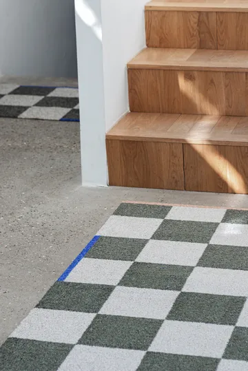 Square all-round tapete grande - Oliva escuro - Mette Ditmer