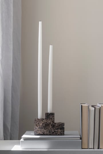 Step suporte para 3 velas - Castanho - Mette Ditmer