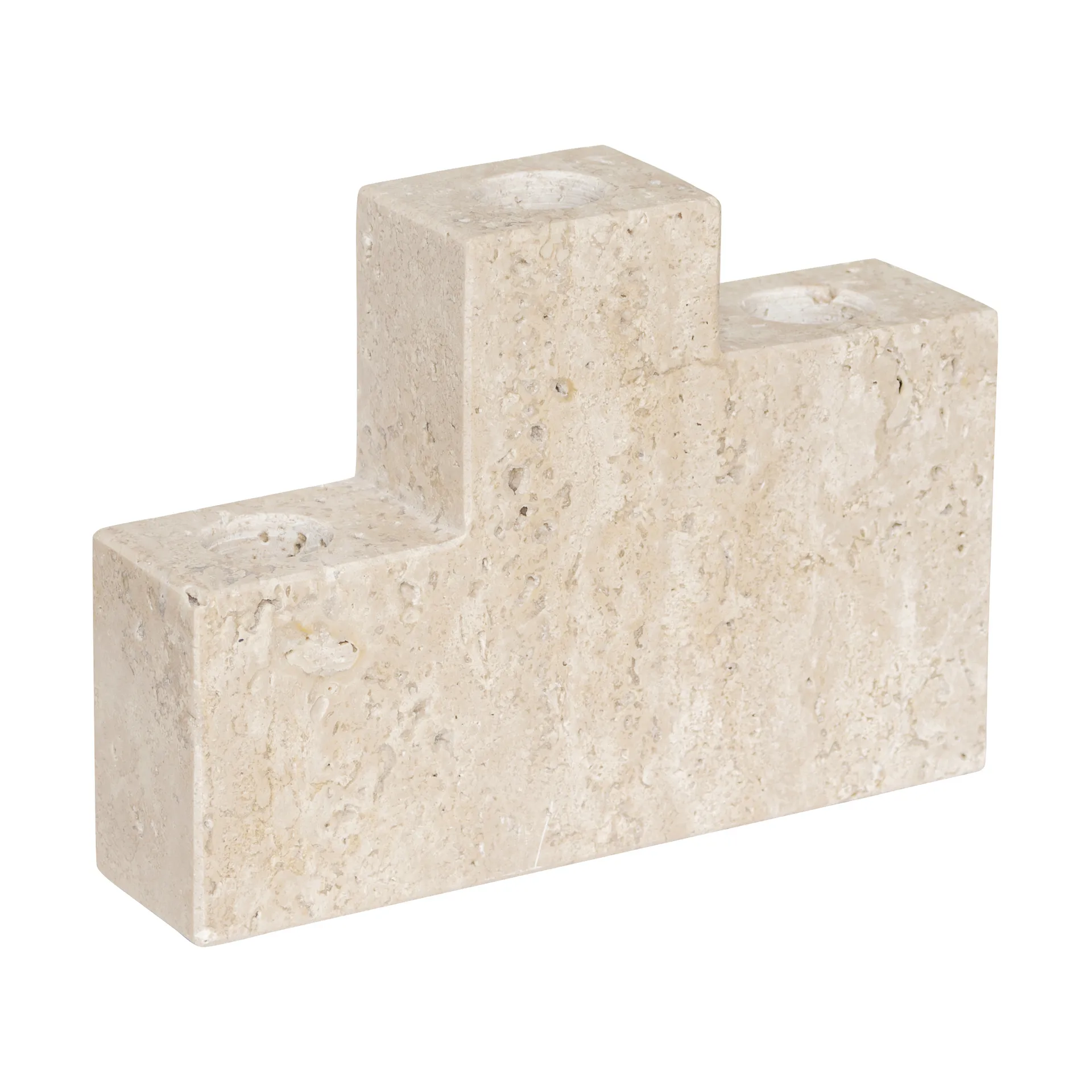 Step suporte para 3 velas, Linho Mette Ditmer