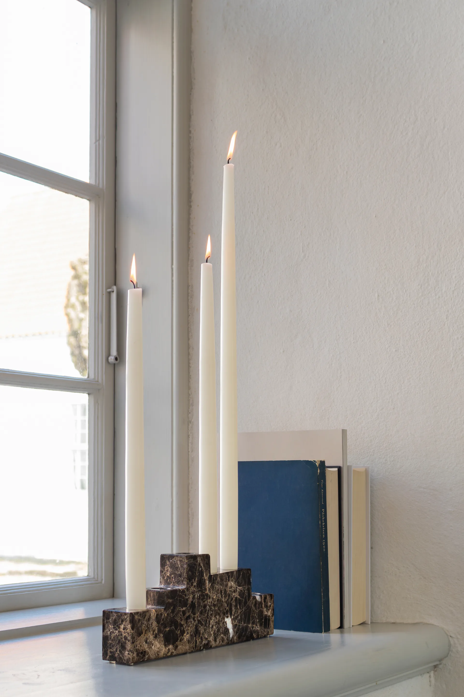 Step suporte para 6 velas, Castanho Mette Ditmer