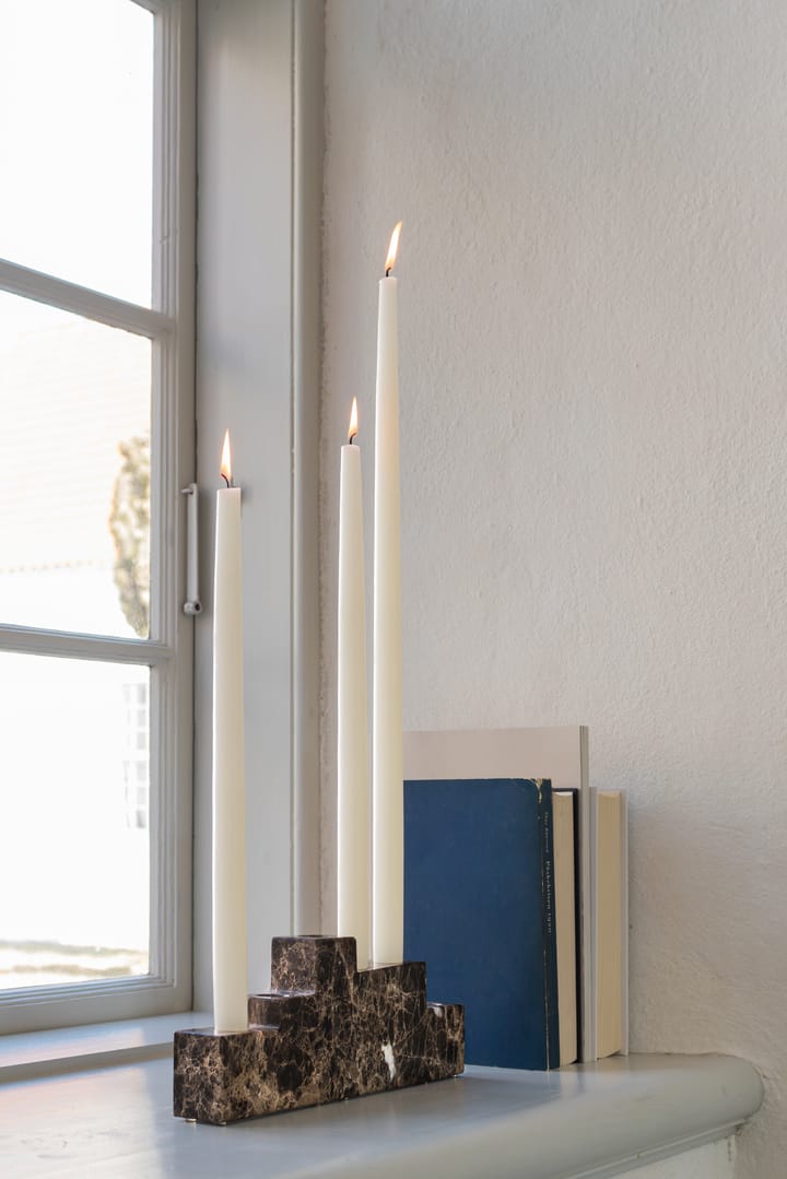 Step suporte para 6 velas, Castanho Mette Ditmer