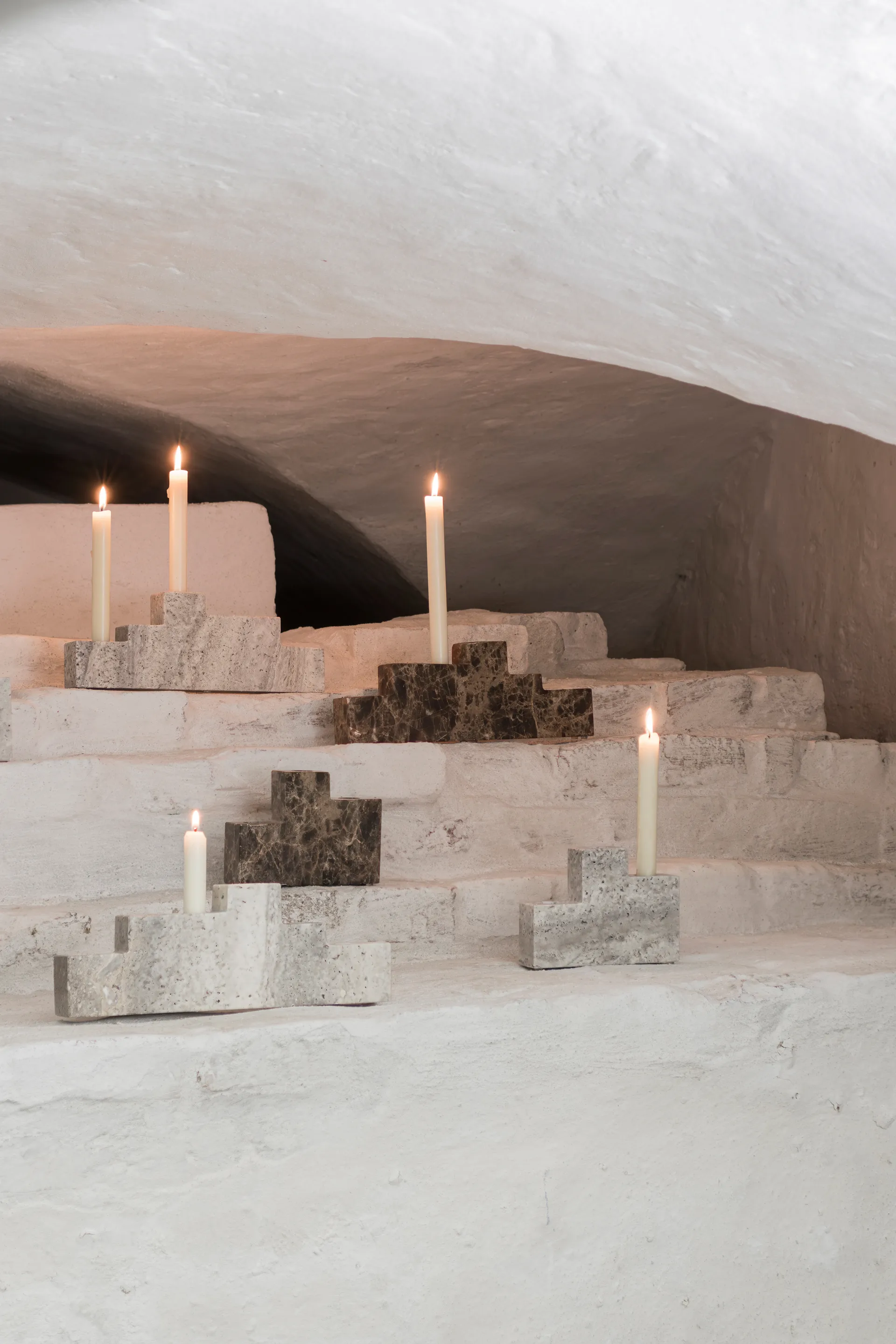 Step suporte para 6 velas, Giz Mette Ditmer